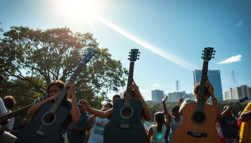 impacto social de la guitarra