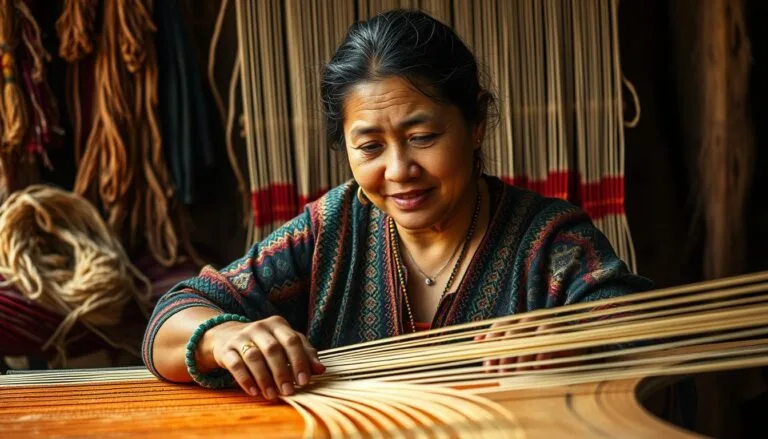 Luz Gómez tejidos sustentables Bolivia