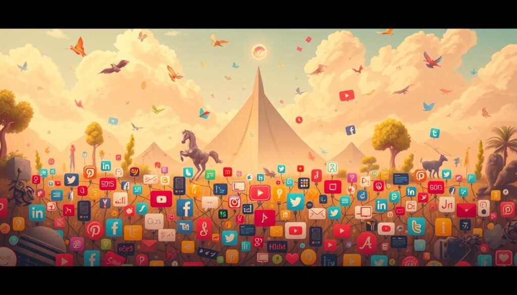 comparativa redes sociales creativas