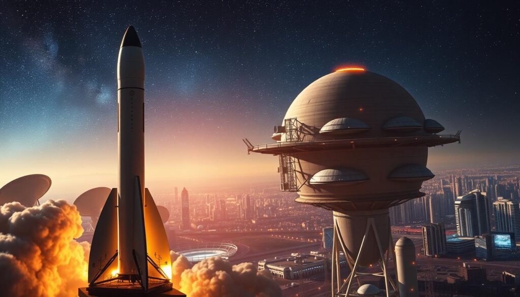crecimiento financiero empresa espacial