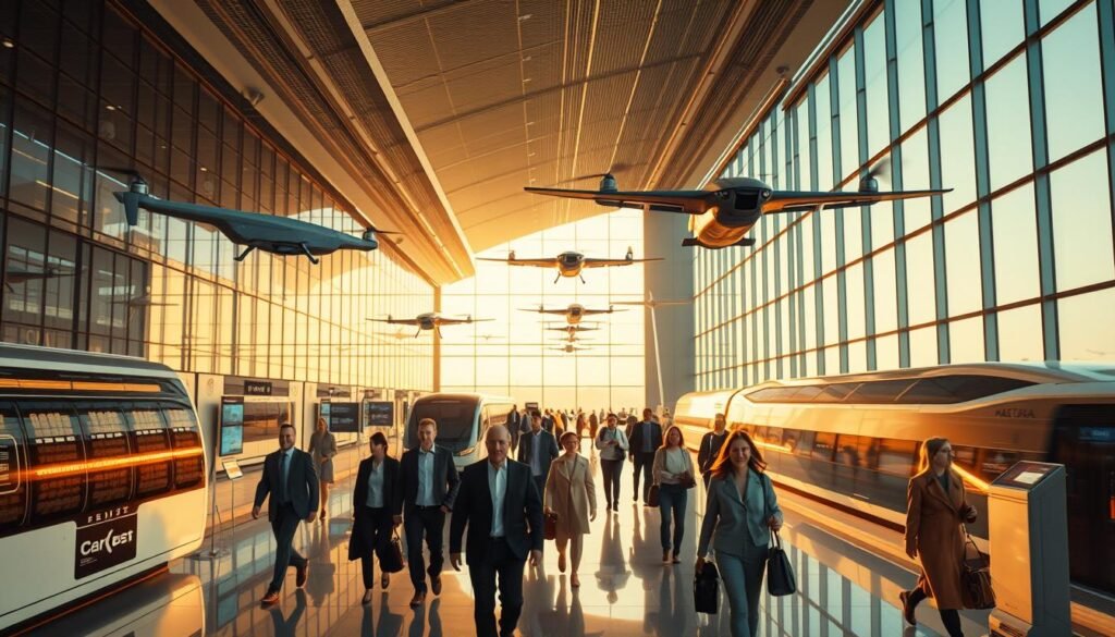 estrategias futuras movilidad aeropuertos