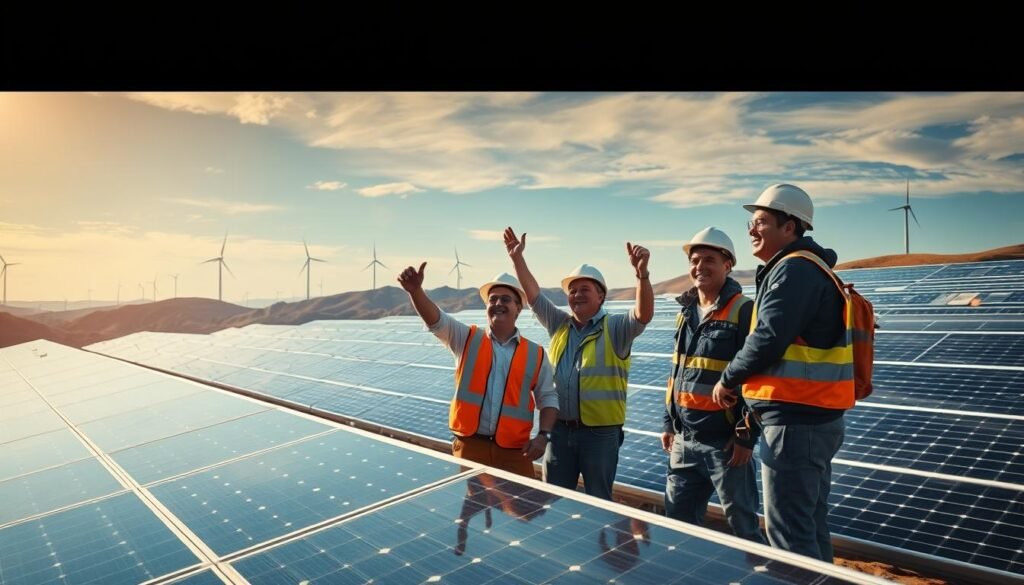 expansión global de energía renovable