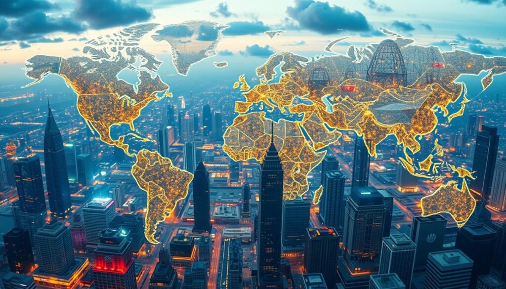 expansión global de proyectos