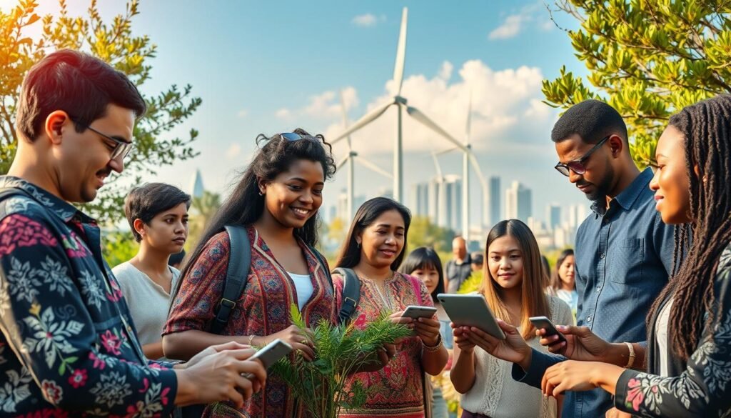 impacto comunitario tecnología ambiental