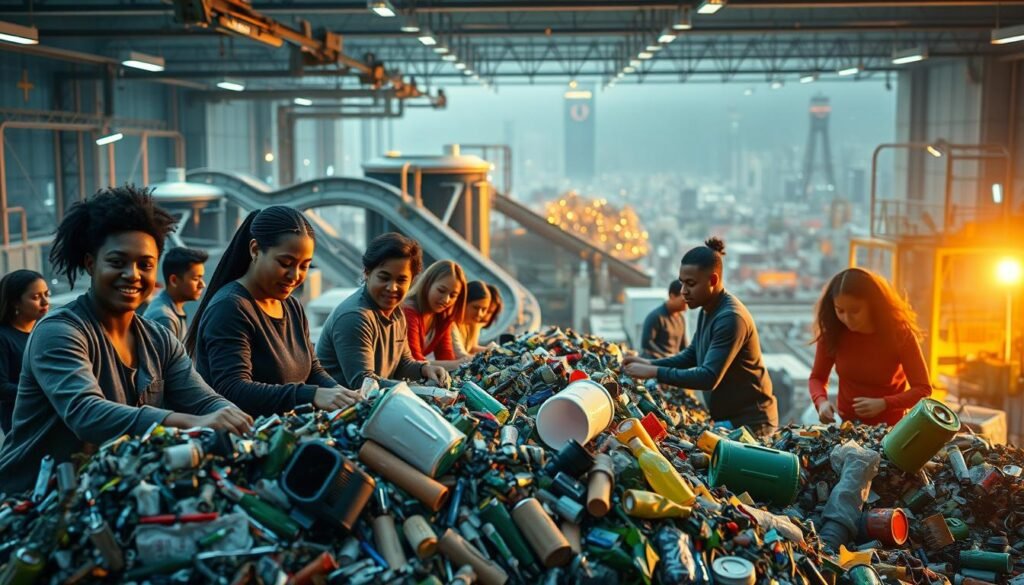 superación de desafíos en proyectos de reciclaje